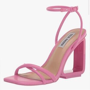 Steve Madden Vibrant Pink Heeled Sandals